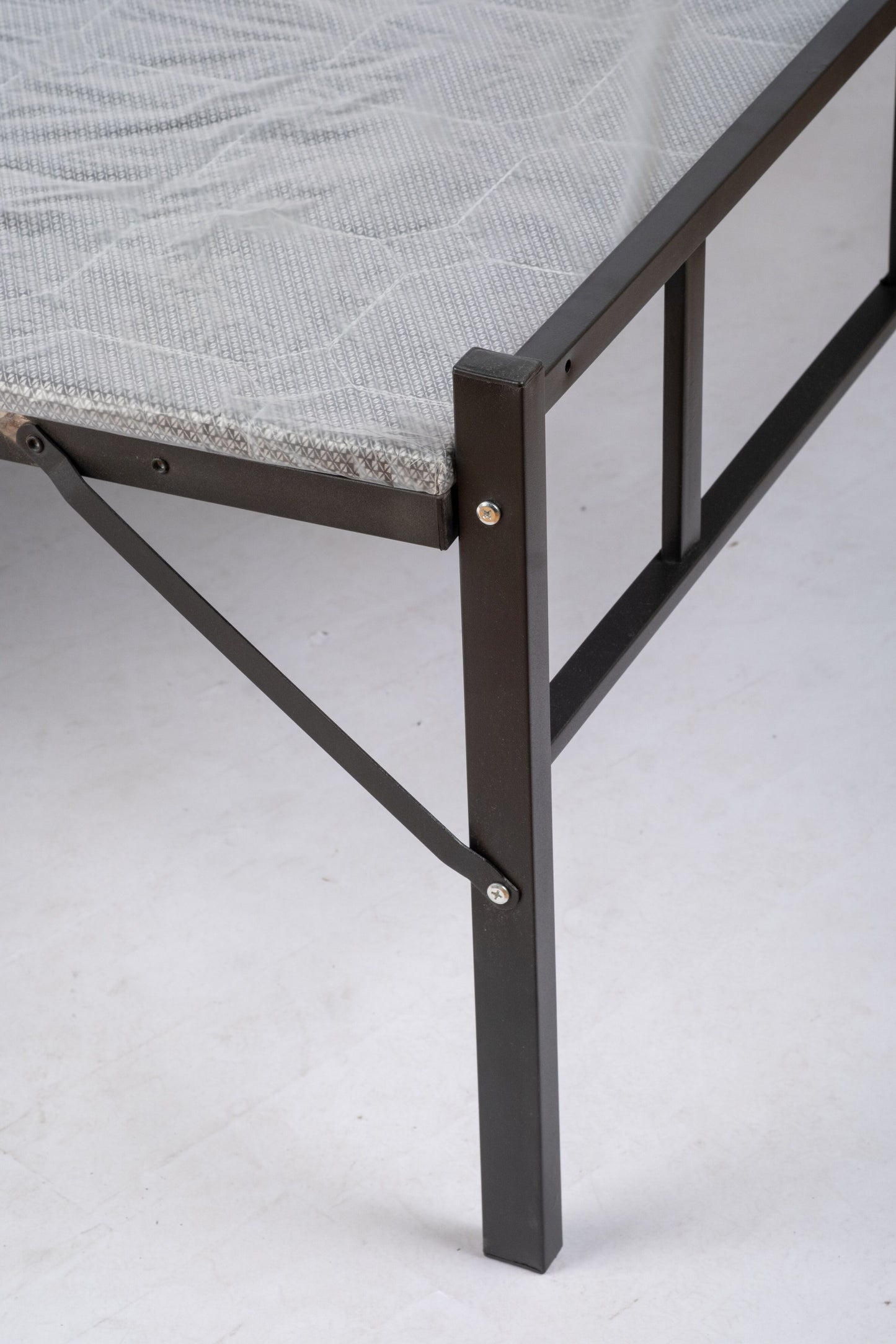 Elegant Foldable Single Bed Frame