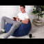 Drop-Shape Foam-Filled Bean Bag 3ft Velvet (cover and filler included)