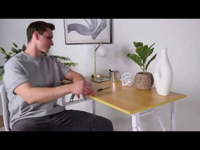 Modern Foldable Office Desk – Sturdy & Space-Saving