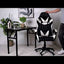 Leather Gaming Chair – Ergonomic with Headrest & Footrest