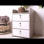 Brand New Pretty Bedside Table with 3 Drawers & Locks