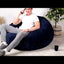 Giant Foam-Filled Bean Bag Chair - 4ft Faux Fur (cover and filler included)