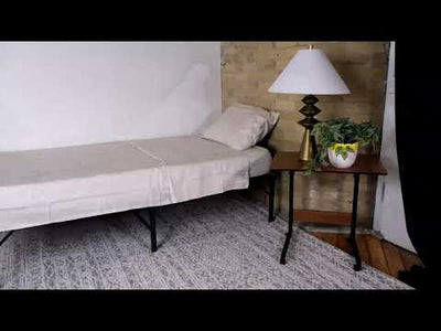 Elegant Foldable Single Bed Frame